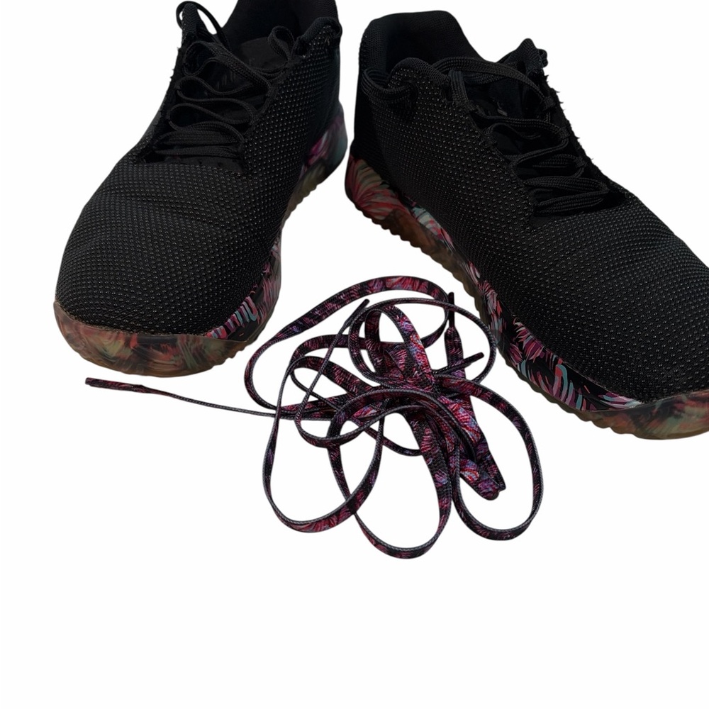 NO BULL Women’s 10.5 / Men’s 9 Trainers Midnight Palm Black Tropical CrossFit - Picture 7 of 9